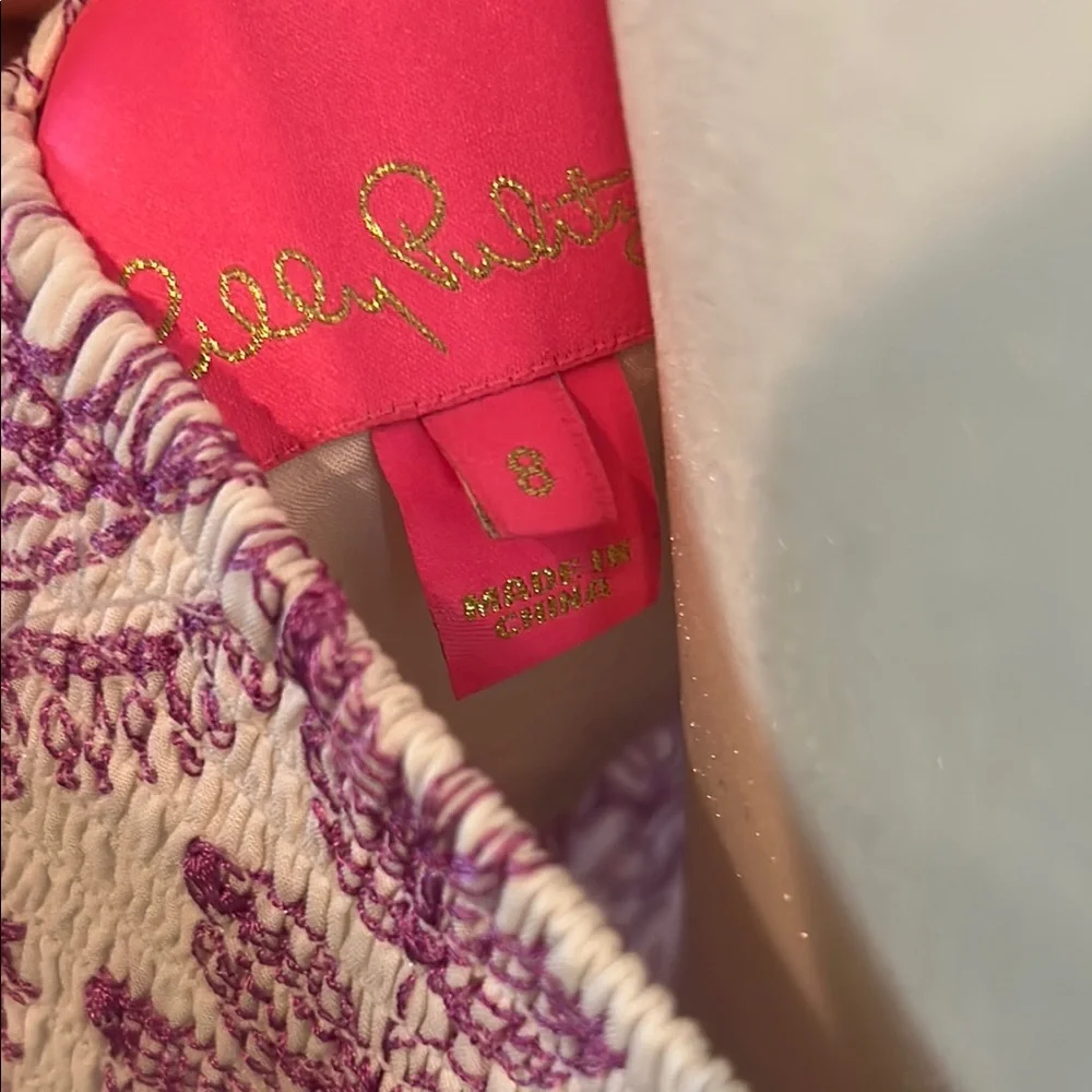 Pink and White Paisley Maxi Dress by Lily Pulitzer - Picture 3 of 4